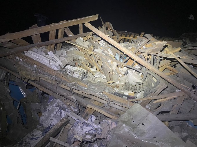 наслідки обстрілів ізюмського району на харківщині